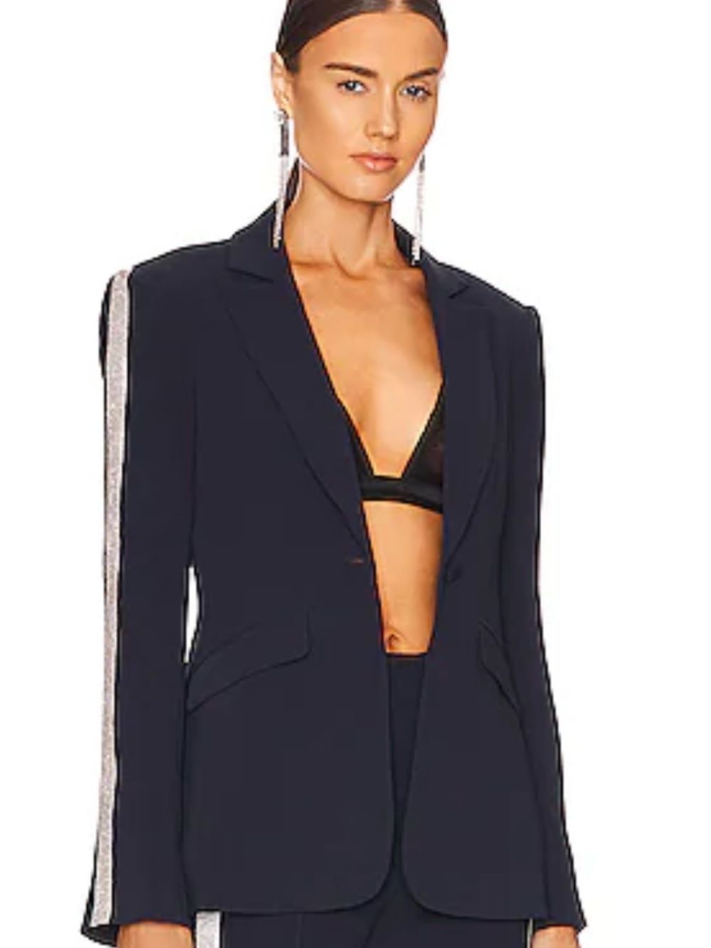 Cinq a Sept Rhinestone Kayden
Blazer in Navy size 6 NWT